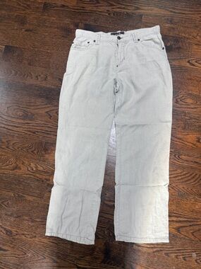 Project Raw  linen denim pants 100% linen